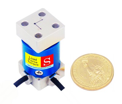 Miniature 2-axis Load Cell 0-1000N Bi-axial Force Sensor