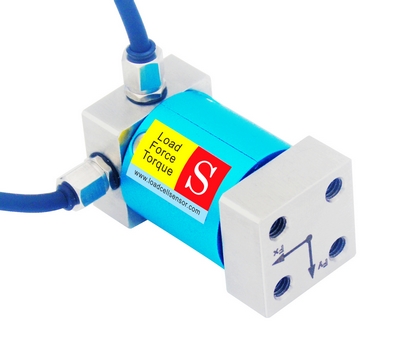  Miniature 2-axis Load Cell 0-1000N Bi-axial Force Sensor